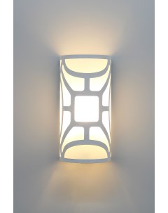 Интерьерный настенный светильник бра INTERIOR VUAL V белый Комлед