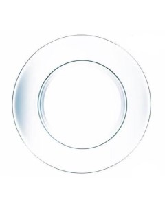 Тарелка обеденная Симпатия стеклянная d 25 cм OCZ1886 Основной производитель
