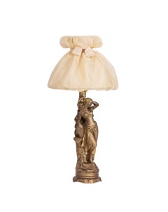 Настольная лампа Девушка с кувшином Мадлен Жемчуг Bogacho