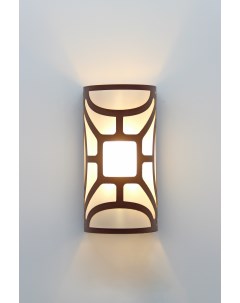 Интерьерный настенный светильник бра INTERIOR VUAL V коричневый Комлед