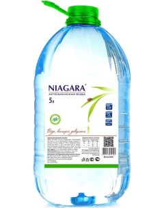Вода питьевая негазированная 5 л Niagara