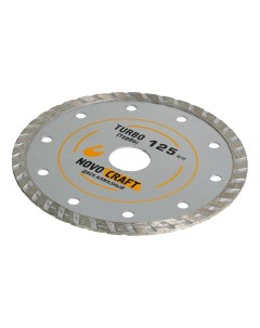 Алмазный диск по бетону для угловой шлифовальной машины Turbo 125 мм Novocraft