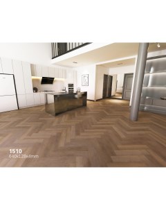 Плитка ПВХ Authentic 1510 Темный замок фаска 4U micro 43 класс 1 31 кв м уп Floorwood