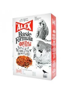 Сухой корм для птиц Basic 0 5 кг Mr.alex