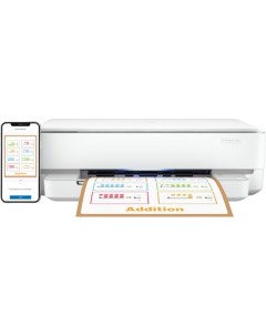 МФУ струйное цветное DeskJet Ink Advantage 6075 5SE22C A4 WiFi USB белый Hp