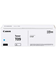Тонер T09 CY 3019C006 голубой туба для копира i SENSYS X C1127iF C1127i C1127P Canon