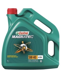 Моторное масло Magnatec A3 B4 5W 40 4л синтетическое Castrol