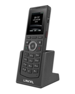 VoIP телефон W610W 4 линии 4 SIP аккаунта цветной дисплей PoE черный W610W Fanvil