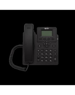 VoIP телефон VP 72 P 2 линии 2 SIP аккаунта монохромный дисплей черный VP 72 P Snr