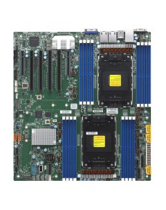 Материнская плата X13DEI T 2xSocket LGA4677 Intel C741 16xDDR5 4PCI Ex16 2PCI Ex8 2xM 2 PCI E 10SATA Supermicro