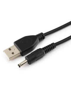 Кабель USB 2 0 Am DC 3 5x1 35mm m экранированный 0 5 А 1 8 м черный CC USB AMP35 6 N CC USB AMP35 6  Cablexpert