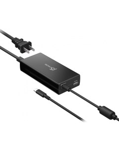 Сетевое зарядное устройство JUP2290 100 Вт USB Quick Charge PD черный JUP2290 кабель USB Type C J5create