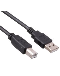 Кабель USB 2 0 Am USB 2 0 Bm 5 м черный EX CC USB2 AMBM 5 0 EX294746RUS Exegate