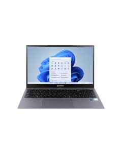 Ноутбук 15 6 IPS 1920x1080 Intel Core i7 1255U 1 7 ГГц 16Gb RAM 512Gb SSD 3G LTE W11Pro серый 15NBP3 Irbis