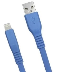 Кабель USB Lightning 8 pin плоский 2 м синий 6 703RL45 2 0BL Premier