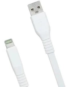 Кабель USB Lightning 8 pin плоский 2 м белый 6 703RL45 2 0W Premier