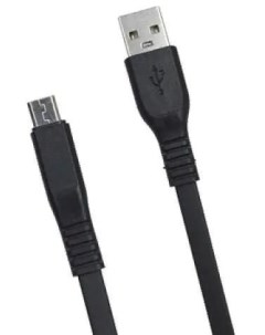Кабель USB Micro USB плоский 2 м черный 5 943RL45 2 0BK Premier