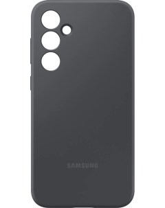 Чехол накладка Silicone Case для смартфона Galaxy S23 FE силикон микрофибра графит EF PS711TBEGRU Samsung