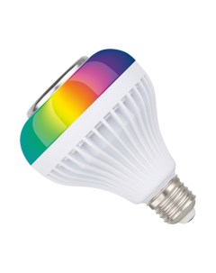 Лампа светодиодная музыкальная E27 RGBК 10 Вт 560 Лм 230 В груша матовая диммируемая Rev