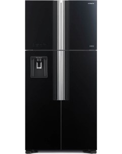 Холодильник R W 660 PUC7 GBK черный Hitachi