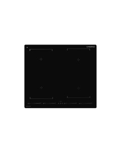 Встраиваемая варочная панель индукционная CVI604SBEXBK черная Maunfeld