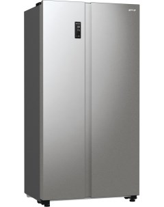 Холодильник NRR9185EAXL серебристый Gorenje