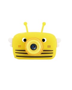 Детский фотоаппарат желтый чехол 252 Poco case