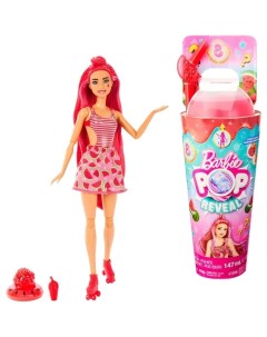 Кукла Сочные фрукты Арбуз в непрозрачной упаковке Сюрприз HNW43 Barbie