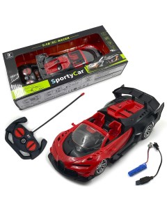 Машинка гоночная BUGATTI на пульте управления 1 18 23 см S+s toys