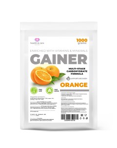 Гейнер 1000 гр Апельсин Health & care