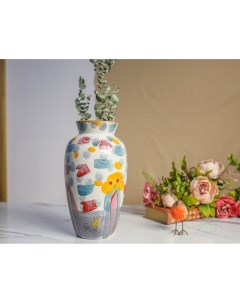 Дизайнерская керамическая ваза МАДЖИА ДЕЛ АРТЕ 32 см Edg