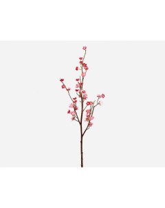 Искусственная розовая ветка Цветение сакуры 70 см Edg