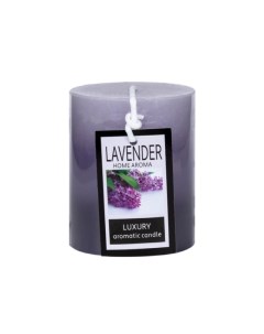 Ароматическая свеча Flora Lavender LQ186 6 смx7 см 1 шт Home collection