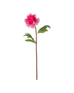 Искусственный цветок пион 47 см Гласар