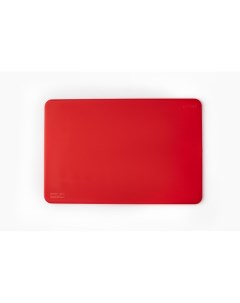 Доска разделочная 450х300х11 мм красная поверхность шагрень Мастергласс