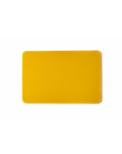 Доска разделочная 450х300х11 мм желтая поверхность шагрень Мастергласс