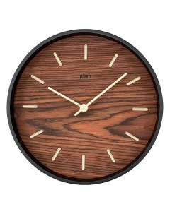 Настенные часы 34х34х6 см Wood M 04 Pleep