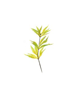 Искусственное растение ветка Папоротника зеленая 70 см Dpi