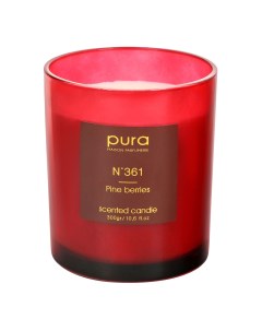 Свеча ароматическая в стакане Deco Wonder In Red 11 6 см в ассортименте Mercury