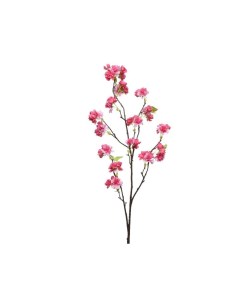 Искусственная ветка ярко розовая Фиоритура 100 см Kaemingk