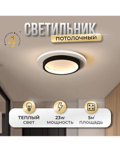 Светильник потолочный LED 23 Вт теплый свет MC 1006T Балтийский светлячок