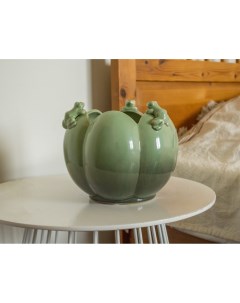 Декоративная ваза ТРЕРАНЕ керамика 21х18 см Edg