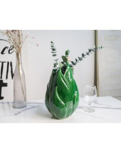 Дизайнерская керамическая ваза НУОВА ВИТА большая 31 см Edg