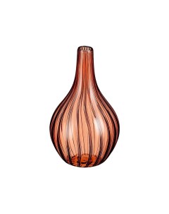 Декоративная ваза АМАНТЕ стекло оранжевая 14 см Edelman