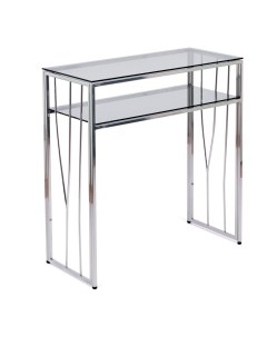 Консольный стол 1123 CS grey серебряный 80x35x80 Allconsoles