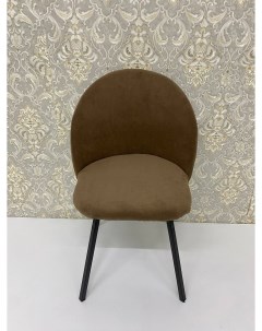 Стулья для кухни л ори с мягким сиденьем велюр коричневый Arrau-furniture