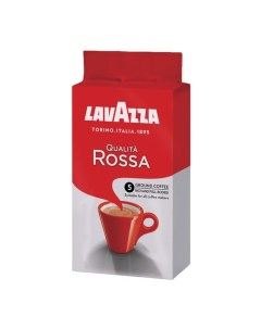 Кофе молотый Qualita Rossa 1 5 кг 250гр х6 Lavazza