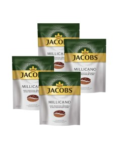 Кофе растворимый Millicano с молотым кофе 200 г х 4 шт Jacobs