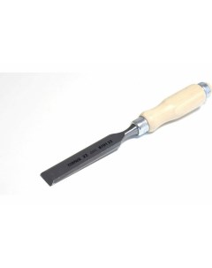 Плоская стамеска с деревянной светлой ручкой 22 мм 810122 Narex