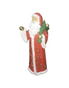 Фигурка Дед Мороз с мешком подарков красная 40 см Тпк полиформ